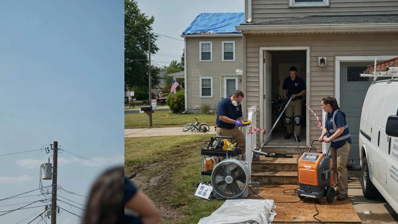 Water Damage Repair in Middletown, RI near me